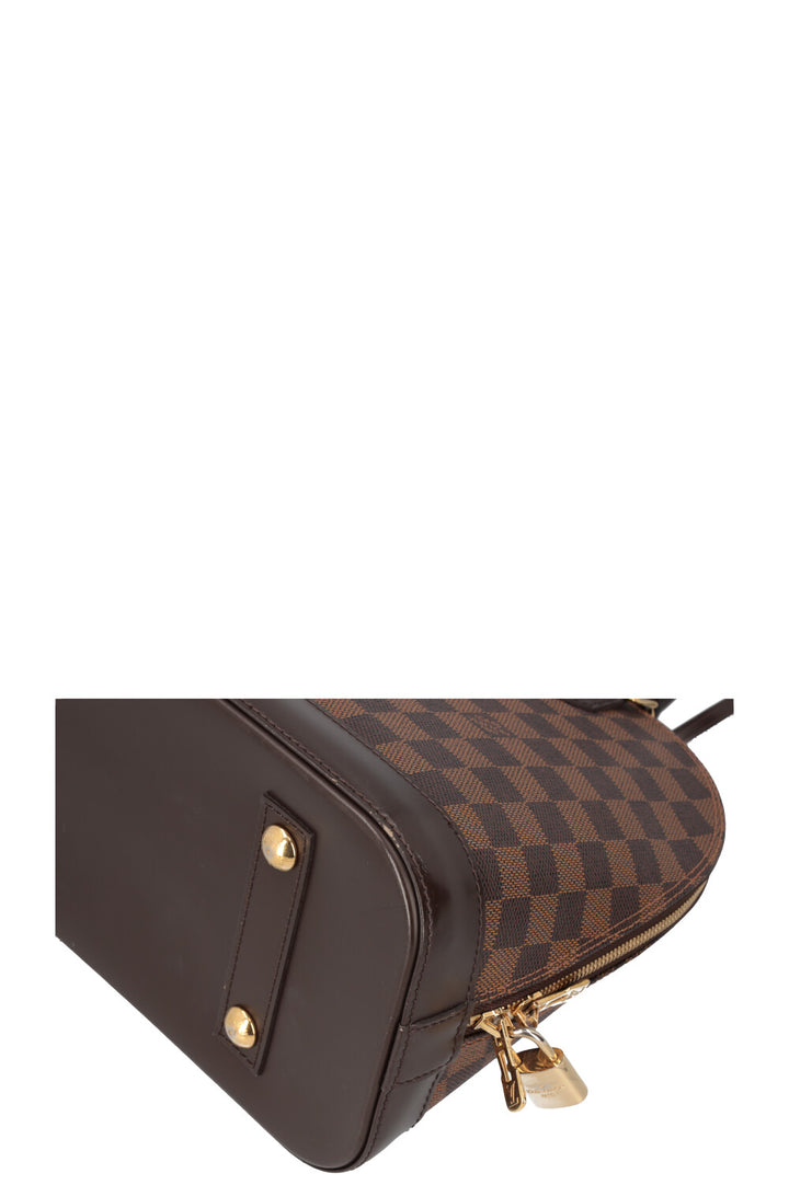 LOUIS VUITTON Alma PM Hand Bag Damier Ebene