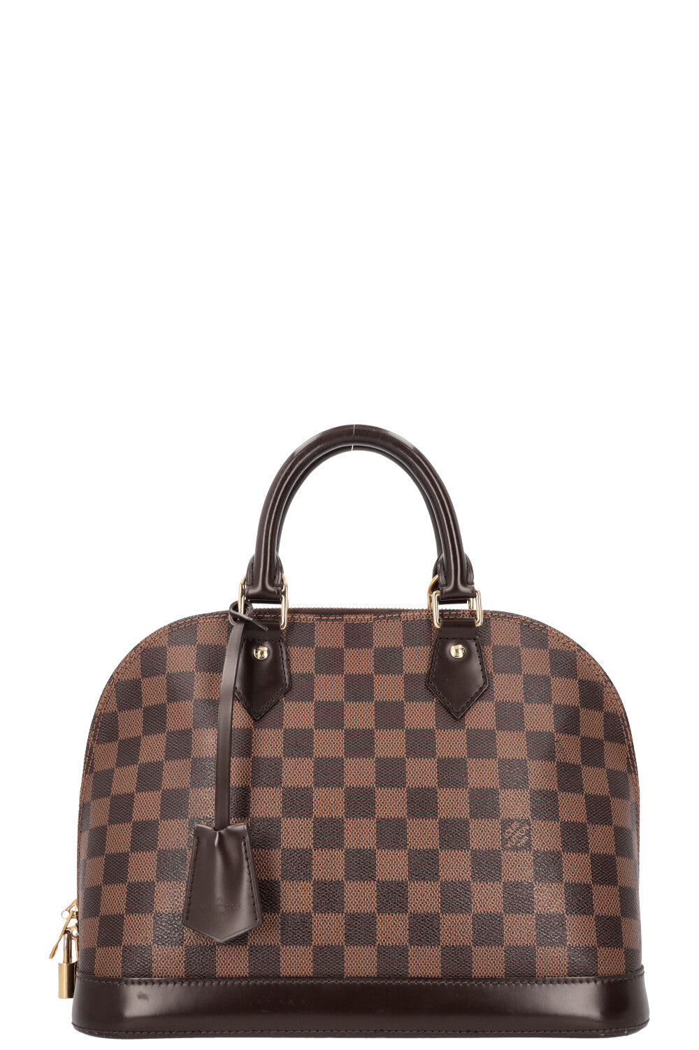 LOUIS VUITTON Alma PM Hand Bag Damier Ebene