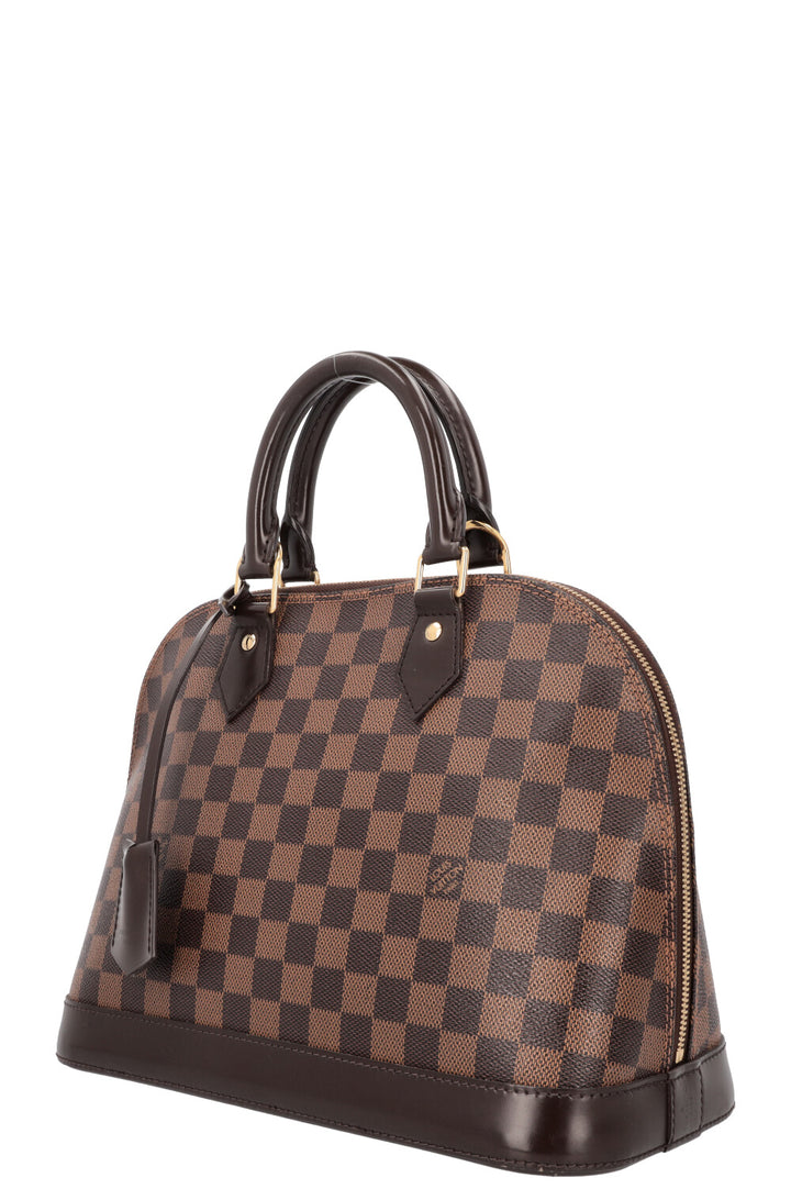 LOUIS VUITTON Alma PM Hand Bag Damier Ebene