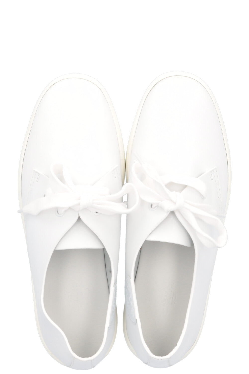 HERMÈS Baskets One Cuir Blanc