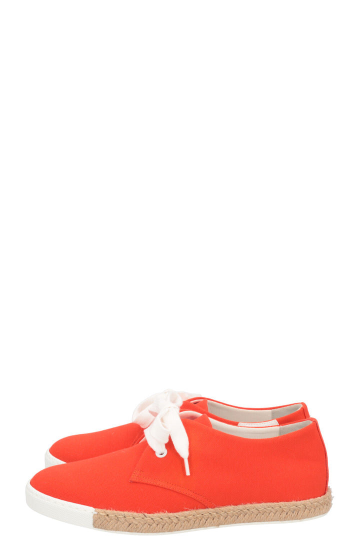 HERMÈS One Sneakers Canvas Orange