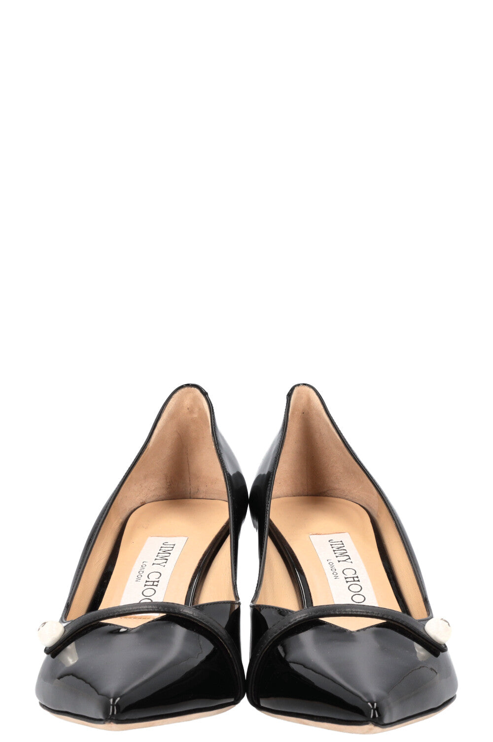 JIMMY CHOO Rosalia 65 Heels Black Patent