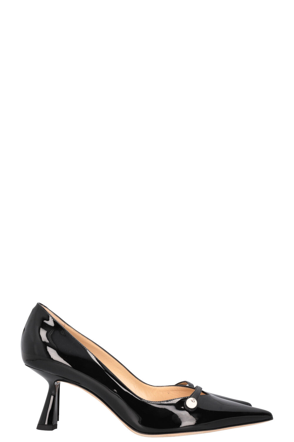 JIMMY CHOO Rosalia 65 talons noir verni