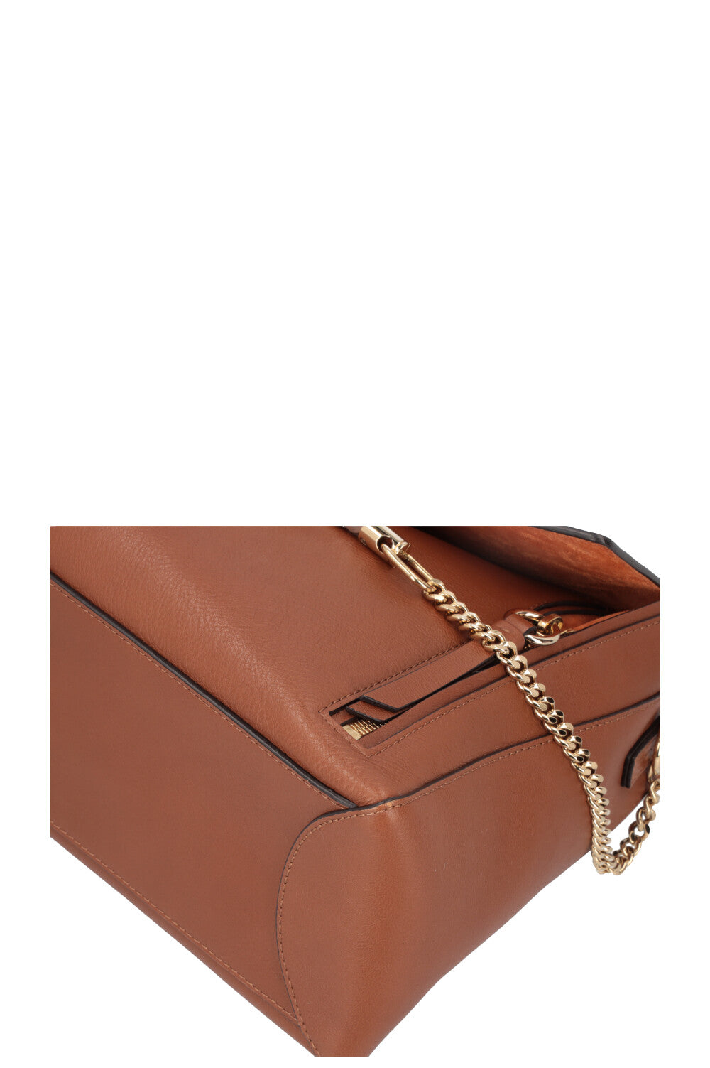 CHLOE Faye Sac Moyen Cognac