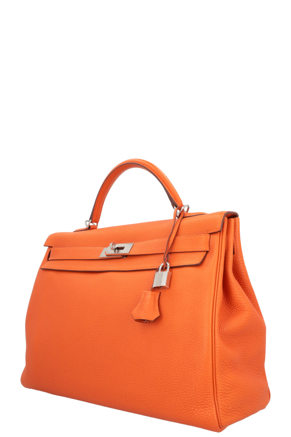 HERMÈS Kelly 40 Orange Togo