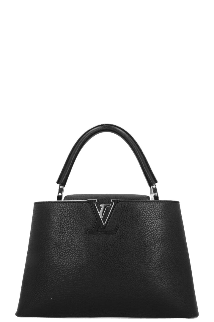 LOUIS VUITTON Capucines MM Black