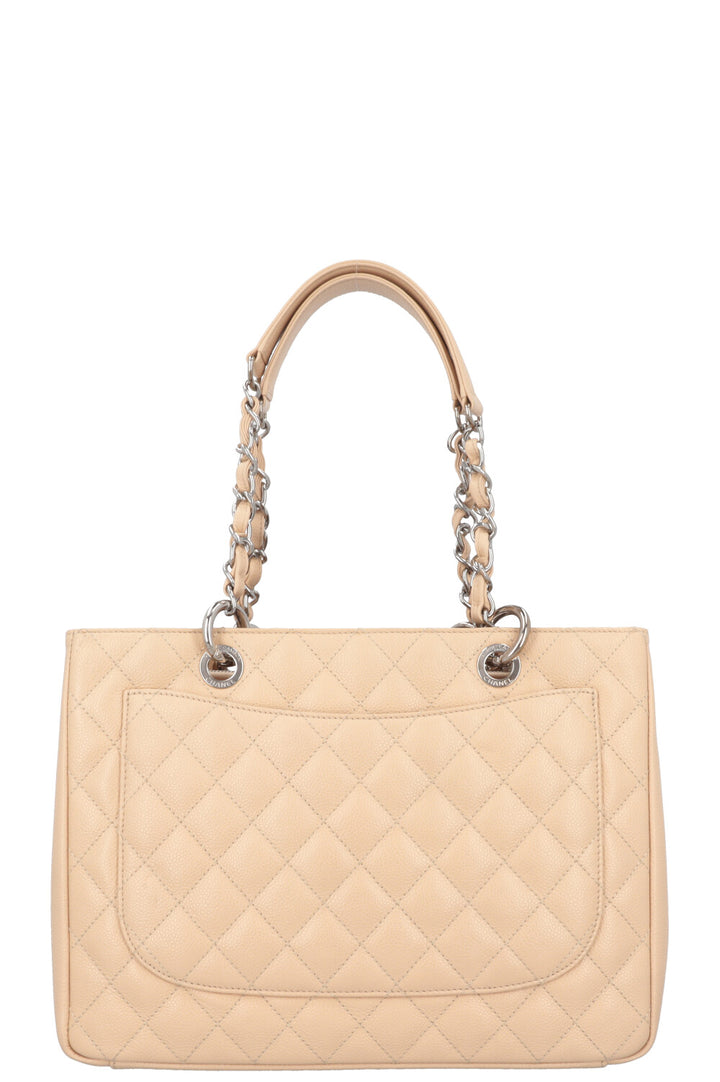 CHANEL GST Caviar Beige