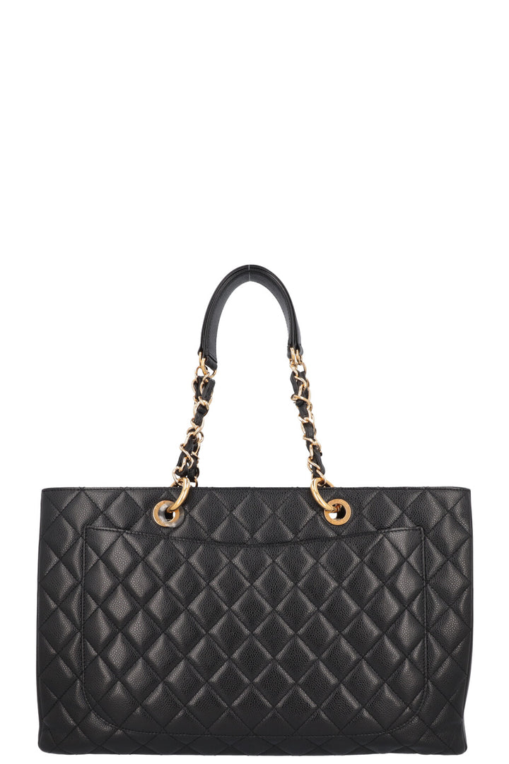 CHANEL GST Tote Bag Caviar Black