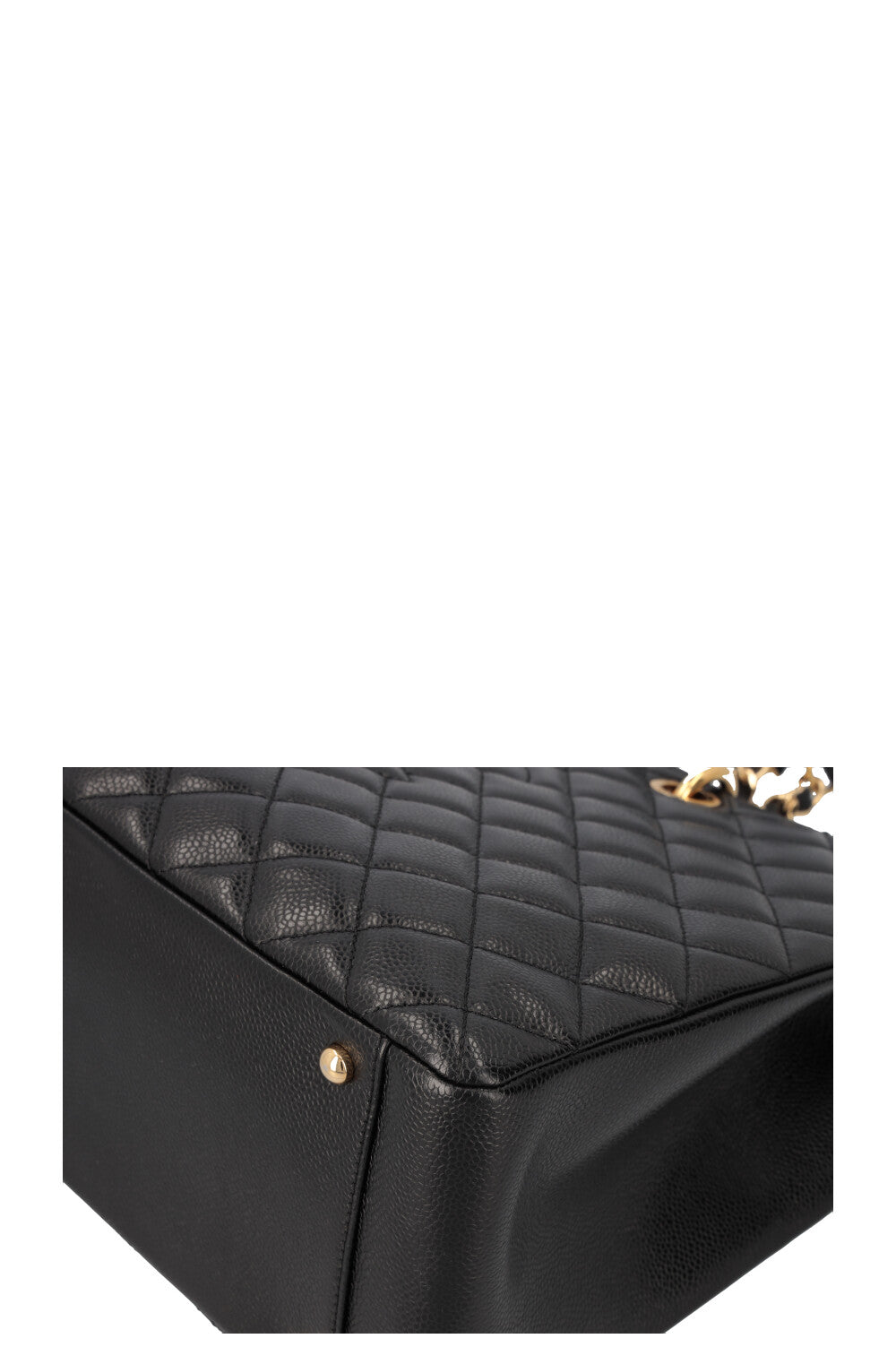 CHANEL GST Tote Bag Caviar Black