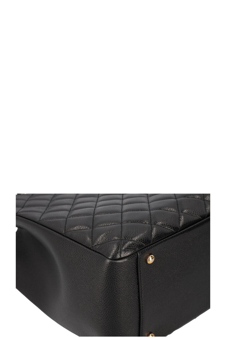 CHANEL GST Tote Bag Caviar Black