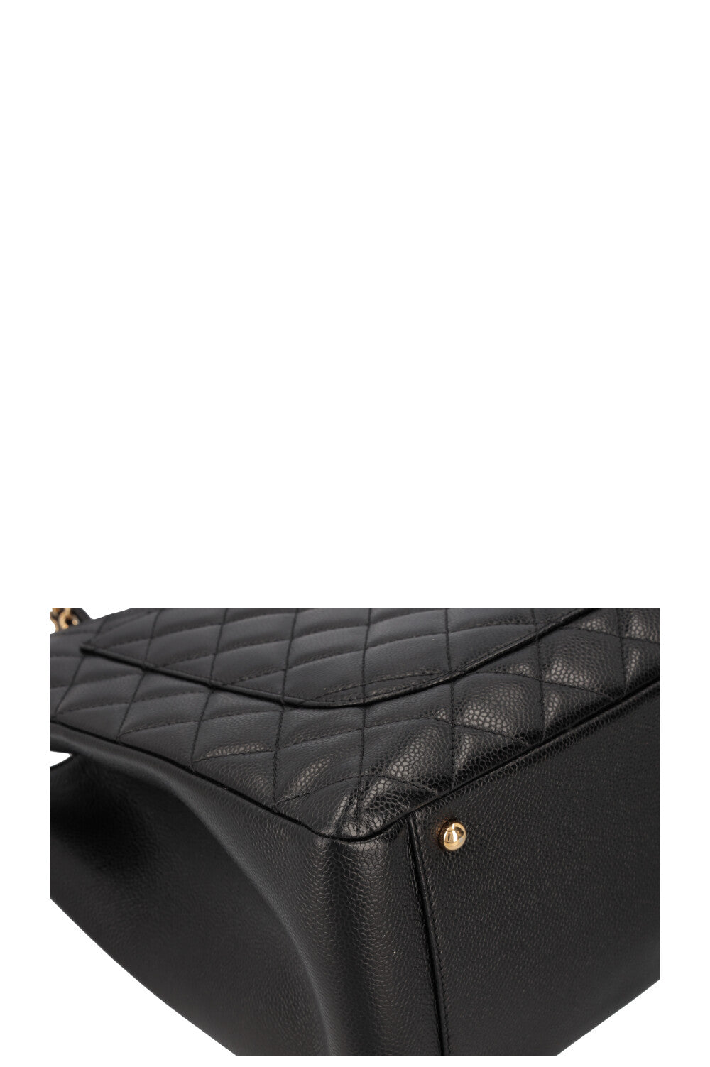 CHANEL GST Tote Bag Caviar Black