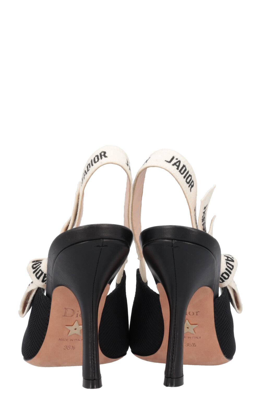 CHRISTIAN DIOR J'Adior Slingback Heels Black