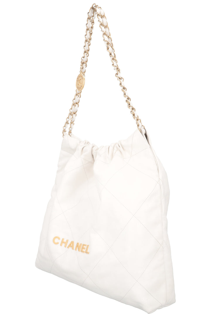 CHANEL 22 Bag White