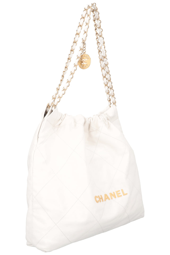 CHANEL 22 Bag White