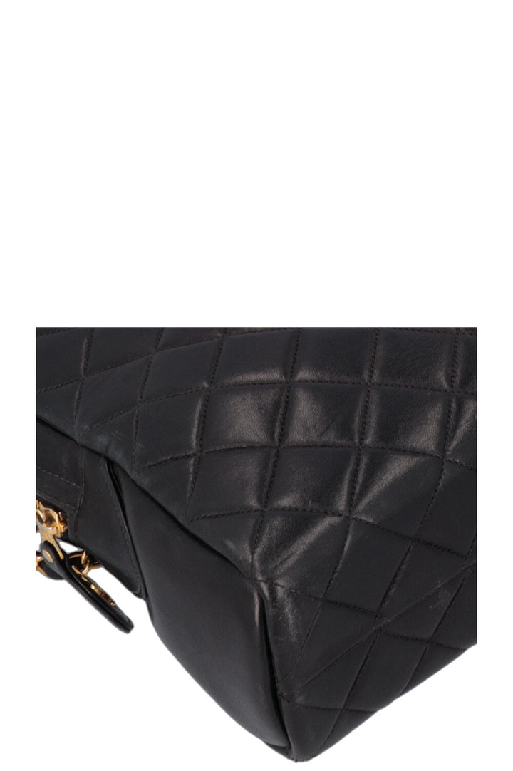 CHANEL Large Quilted Bag Black