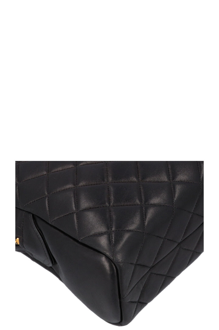 CHANEL Large Quilted Bag Black