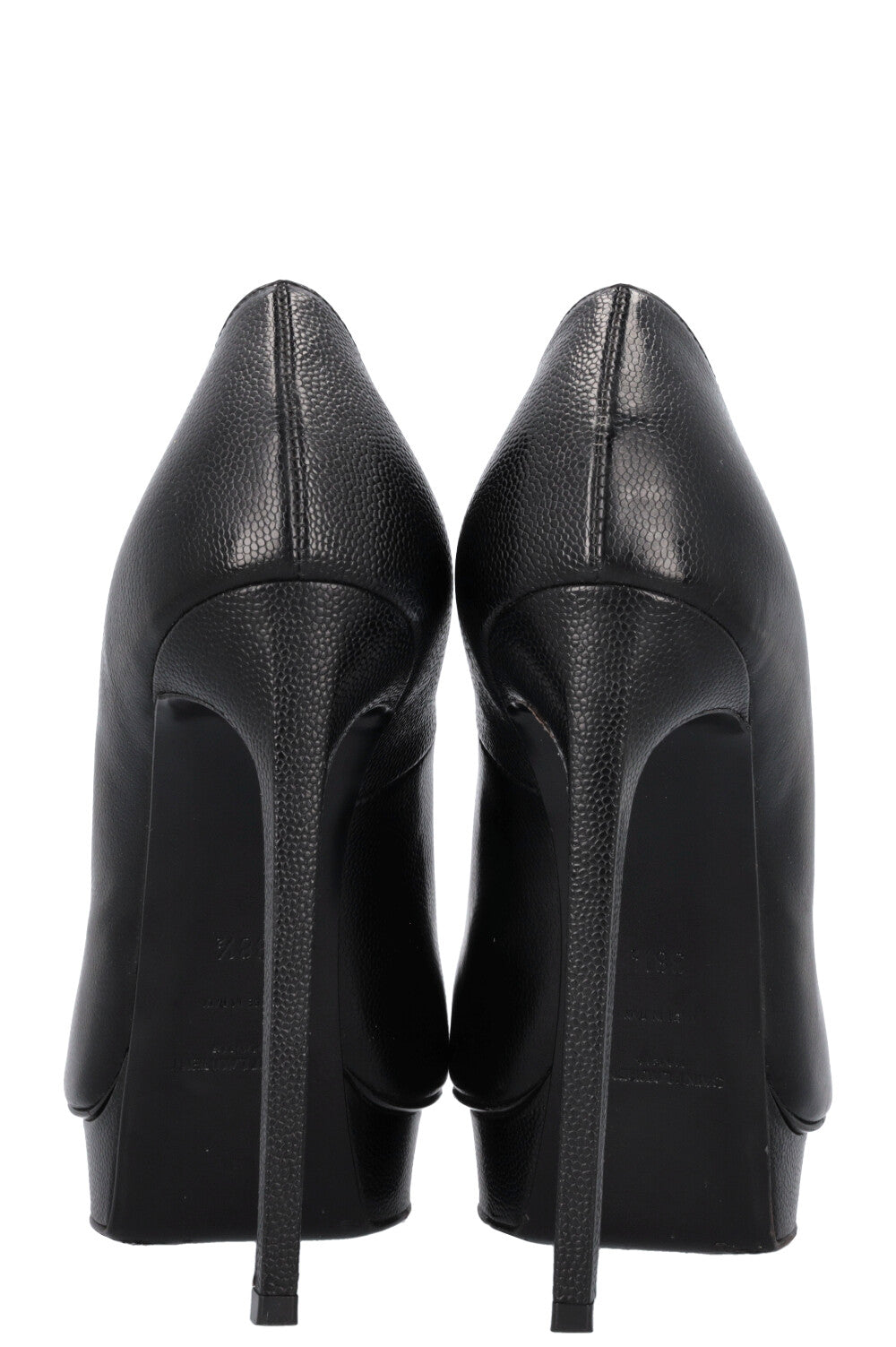 SAINT LAURENT Janis Heels Black