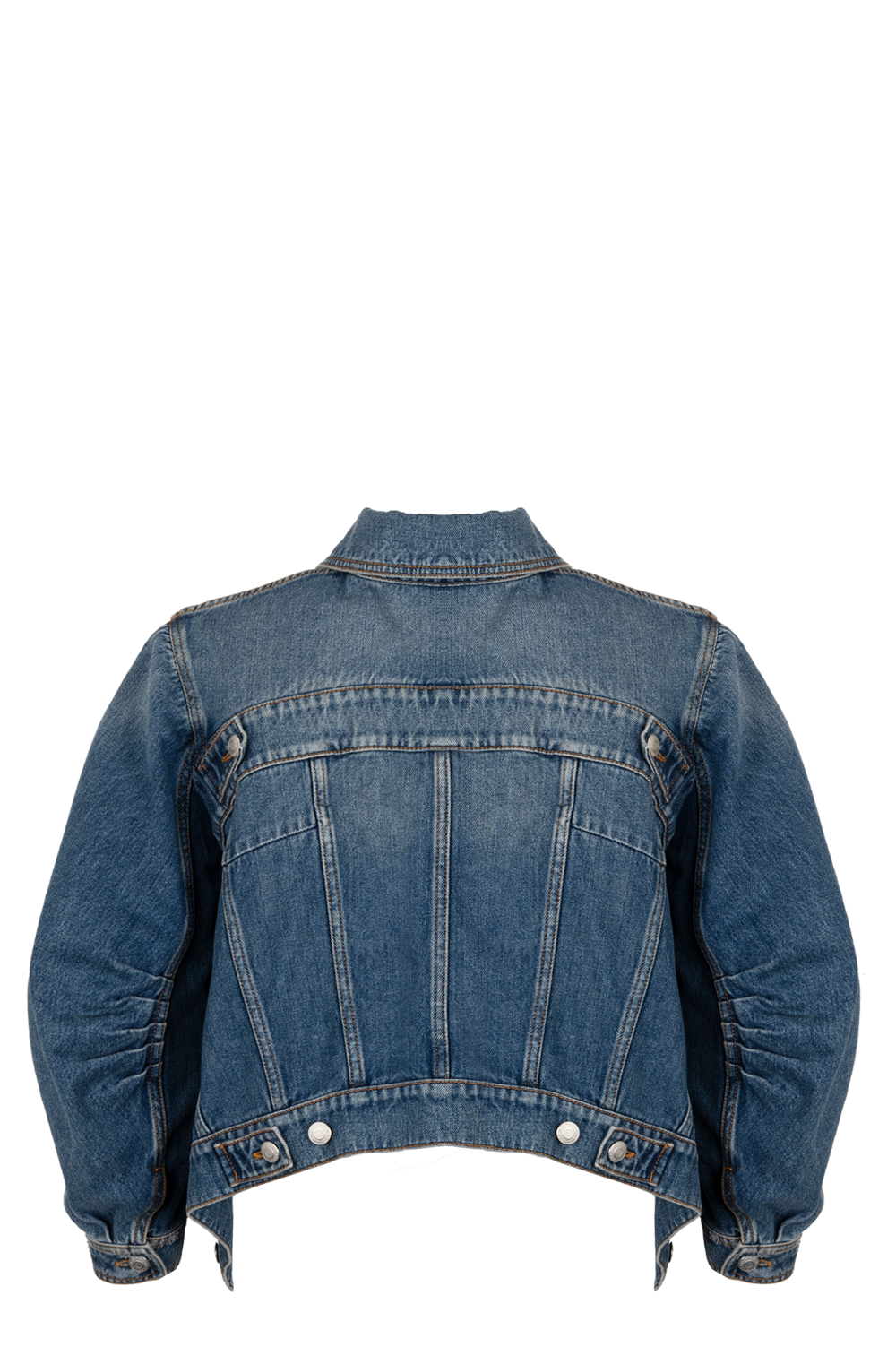 ALEXANDER MCQUEEN Cropped Denim Jacket