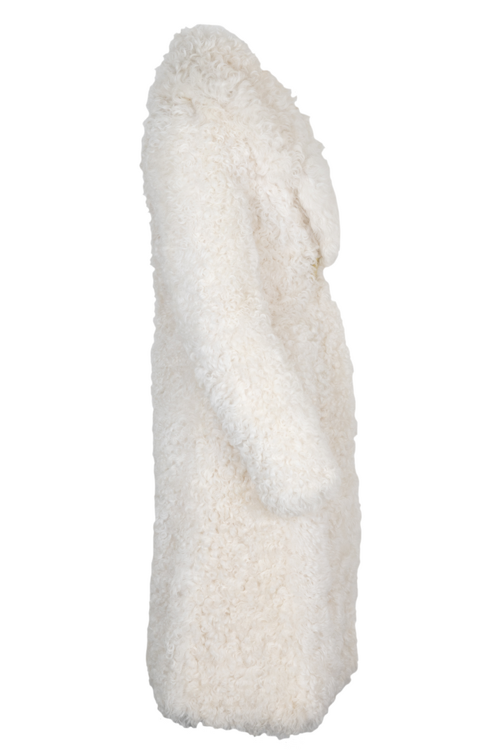 JIL SANDER Coat Shearling White