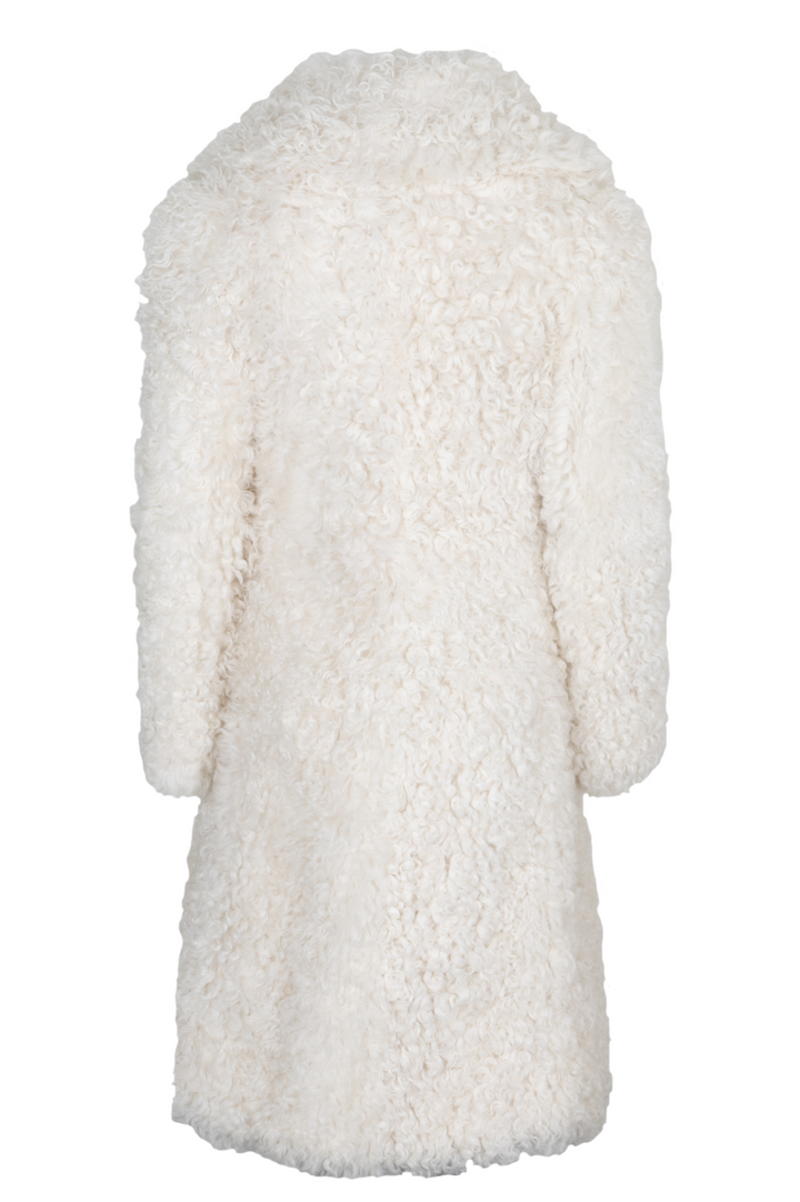 JIL SANDER Coat Shearling White