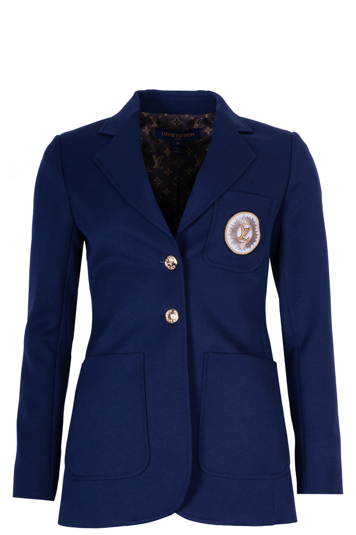 LOUIS VUITTON Preppy Blazer Jacket Navy