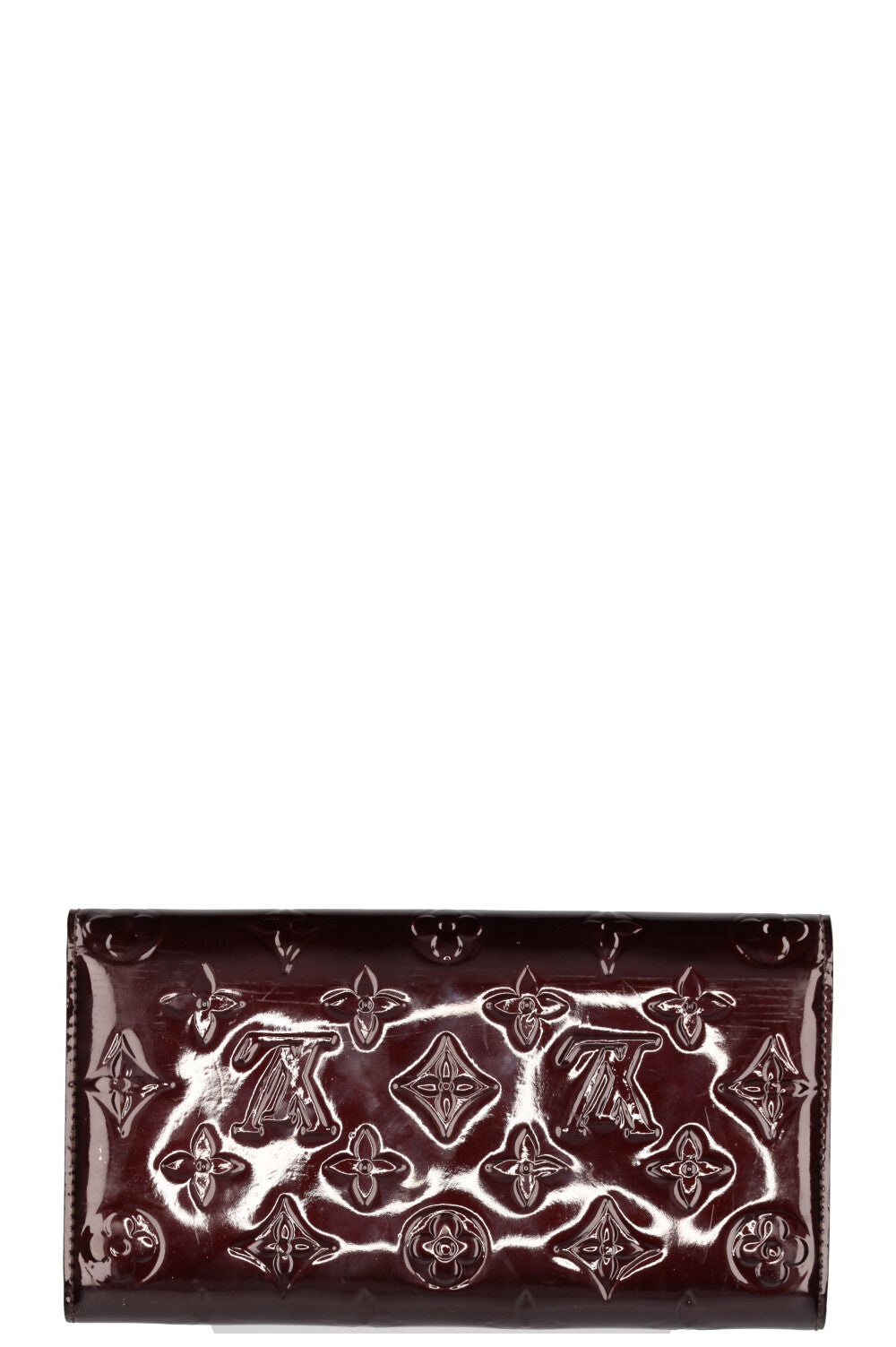 Louis Vuitton Amarante Monogram Vernis Sarah Wallet