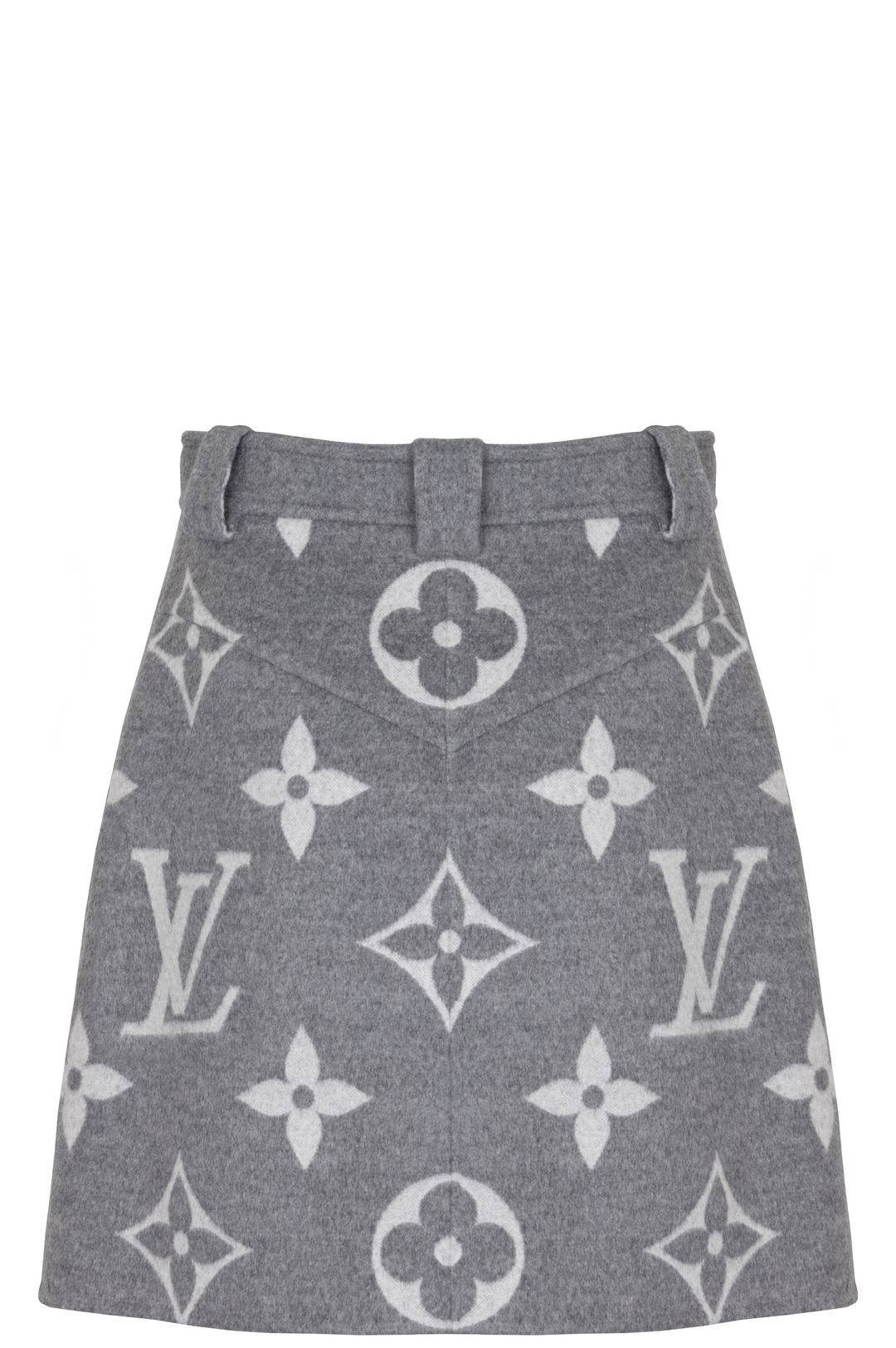 LOUIS VUITTON Skirt MNG Wool Grey