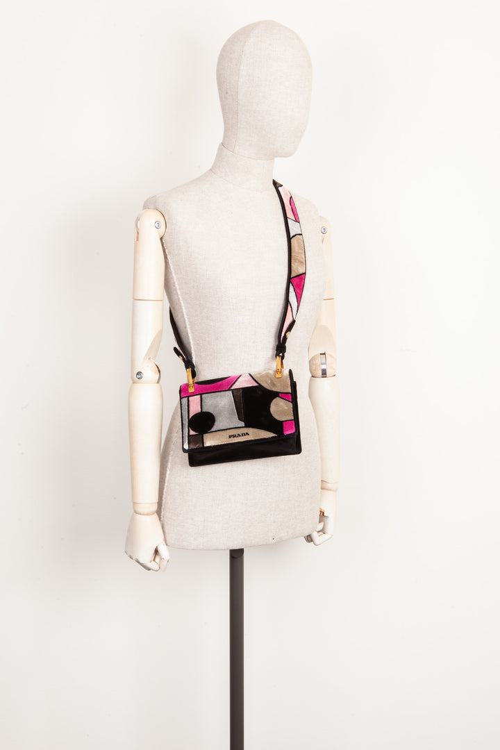 Sac visage patchwork PRADA x Liselotte Watkins