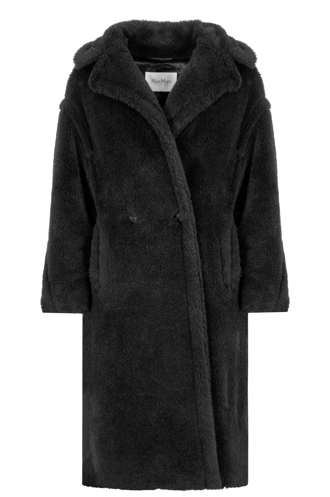 MAX MARA Teddy Coat Black