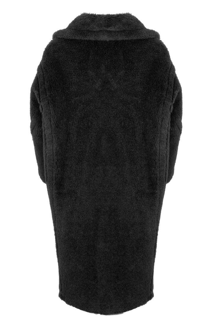 MAX MARA Teddy Coat Black