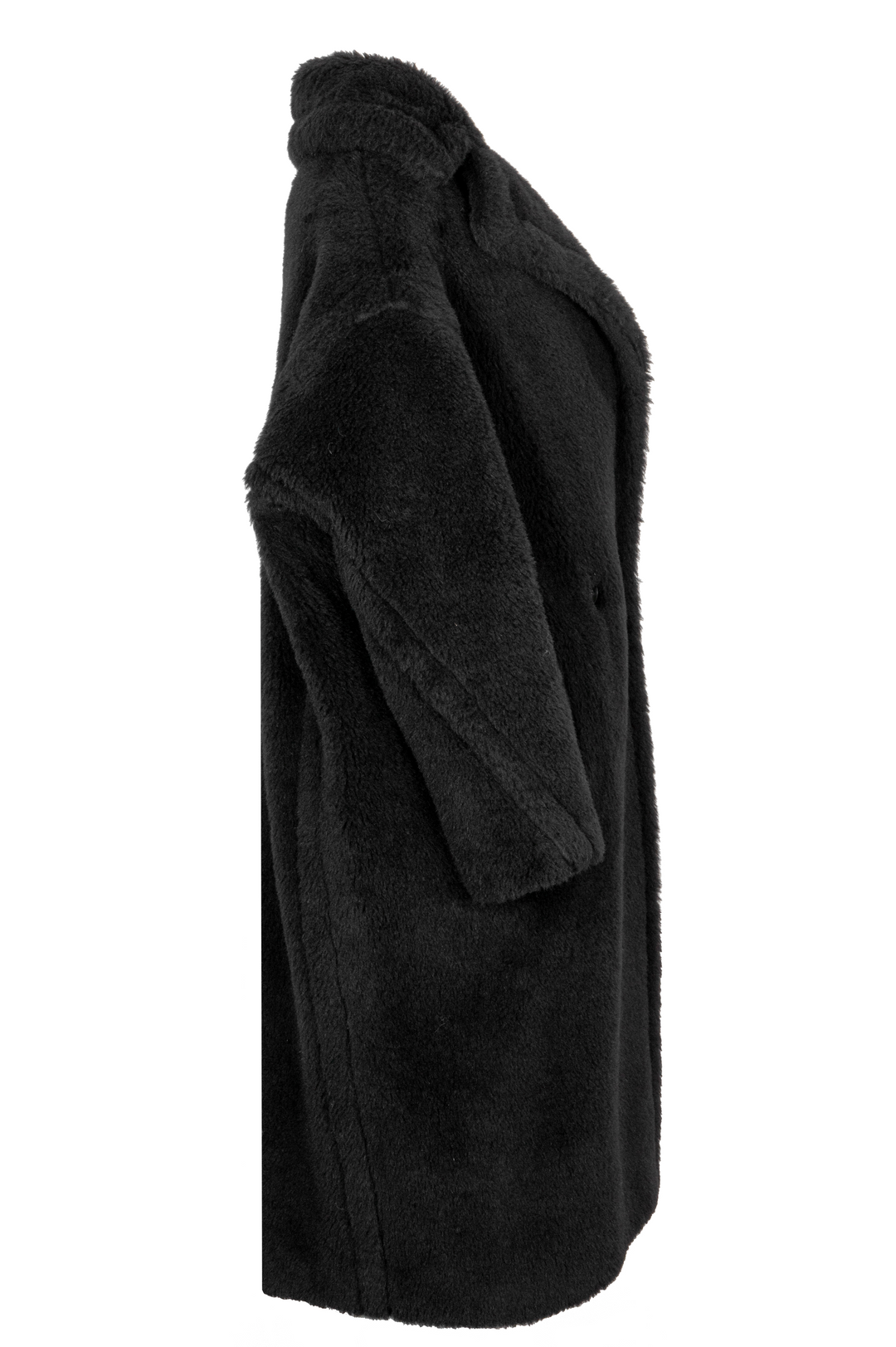 MAX MARA Teddy Coat Black