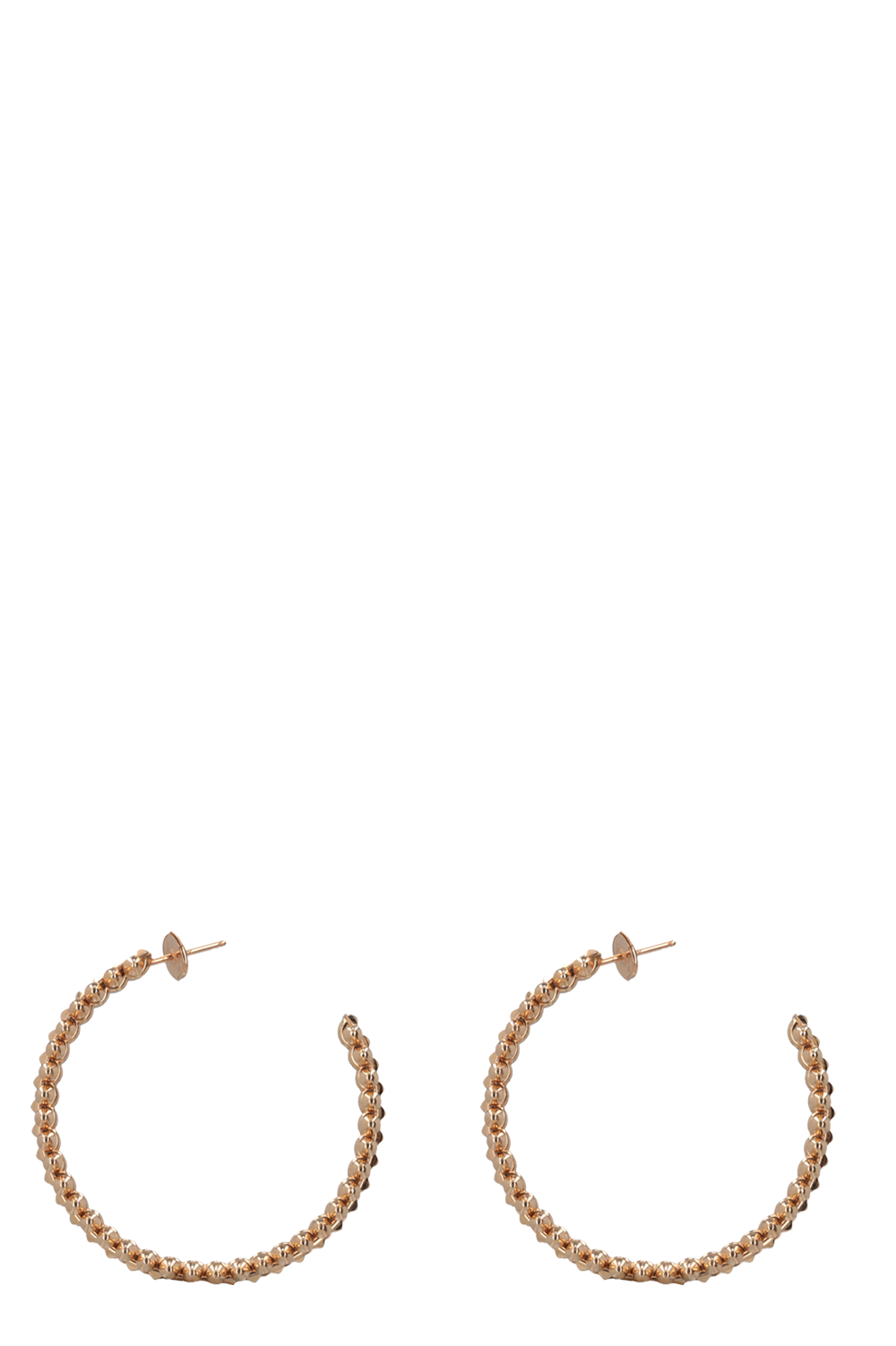 CARTIER Clash De Cartier Hoop Earrings Rose Gold