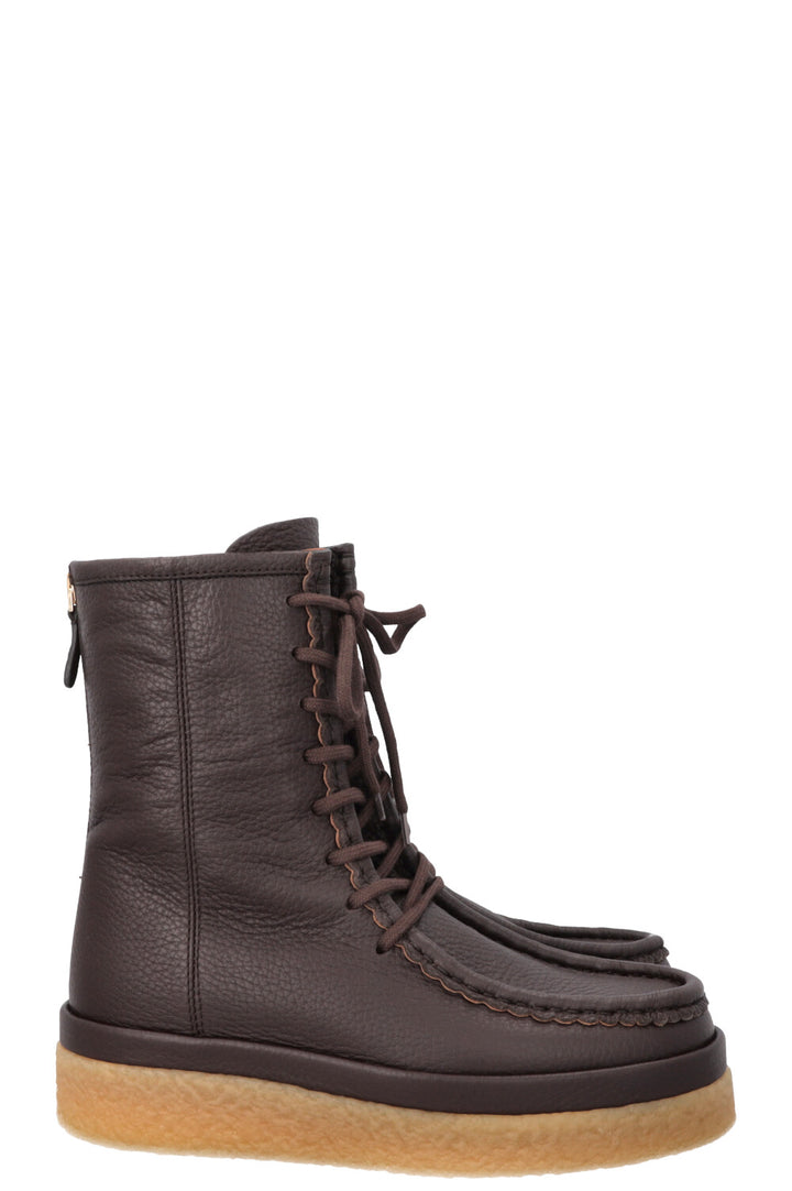 CHLOÉ Jamie Boots Leather Brown