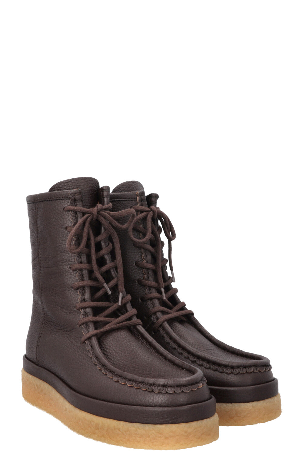 CHLOÉ Jamie Boots Leather Brown