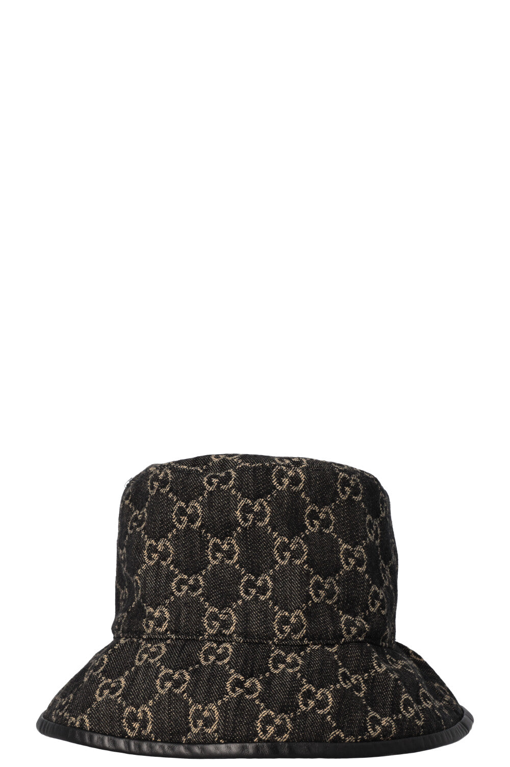 Black gucci bucket hat online