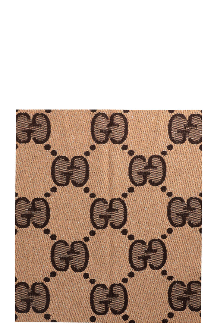 GUCCI Supreme GG Shawl Brown