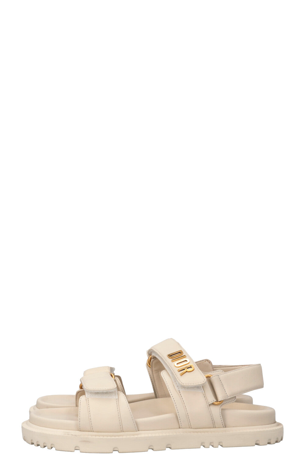 CHRISTIAN DIOR Dioract Sandals Ivory