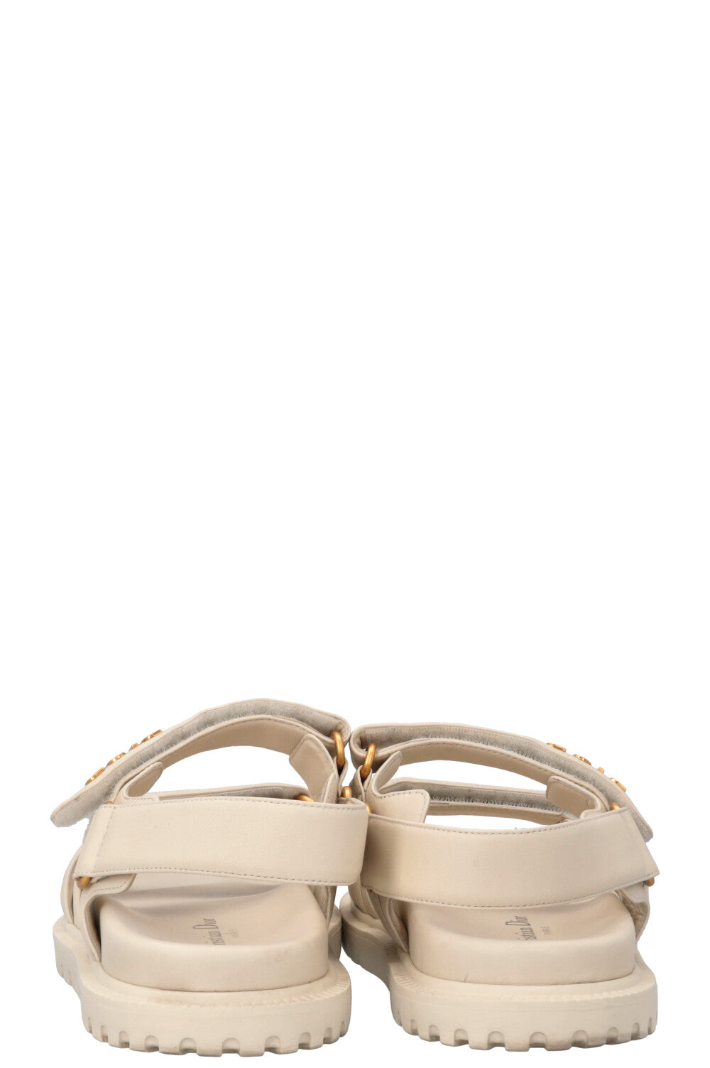 CHRISTIAN DIOR Dioract Sandals Ivory