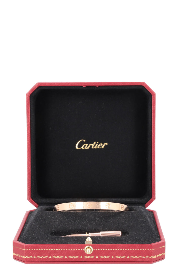 CARTIER Classic Love Bracelet 18k Rose Gold