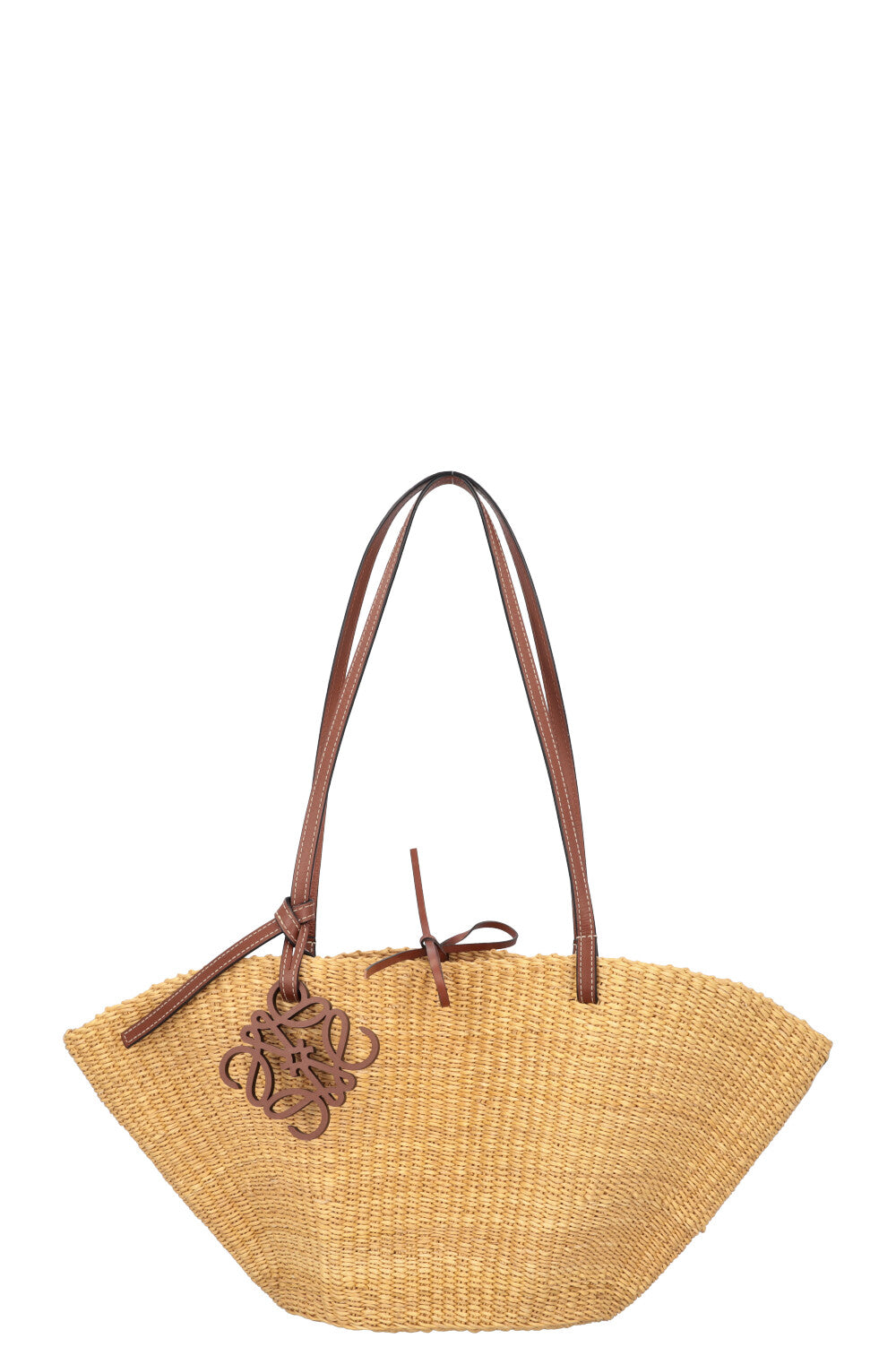 LOEWE Small Shell Bag Raffia