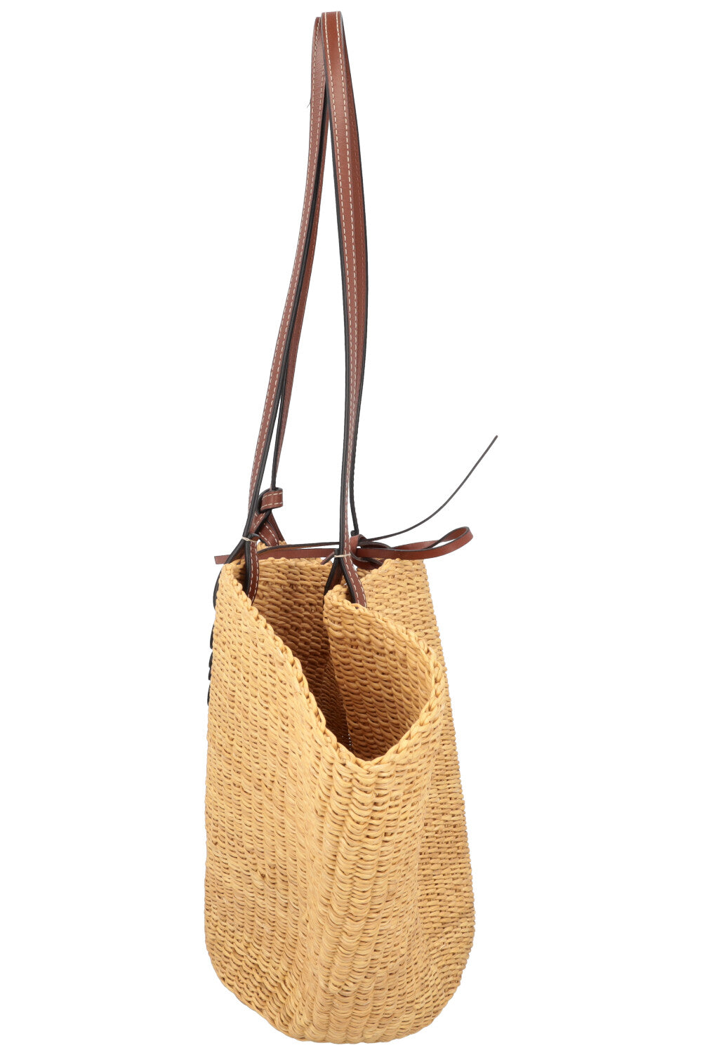 LOEWE Small Shell Bag Raffia