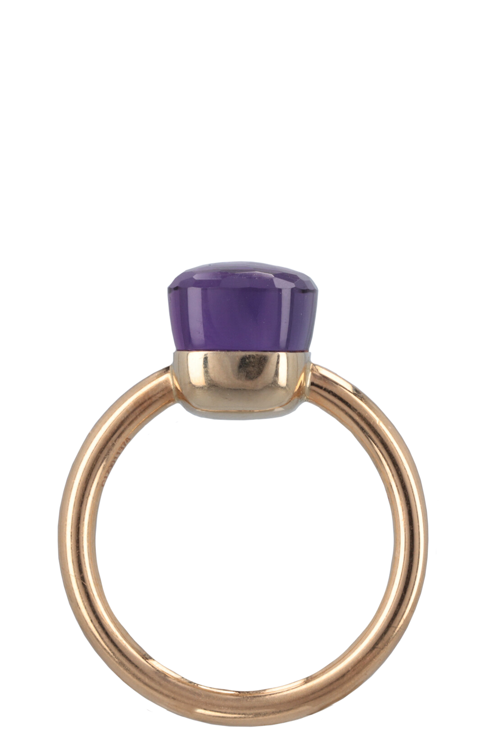 POMELLATO Nudo Petit Ring 18k Rosegold Amethyst