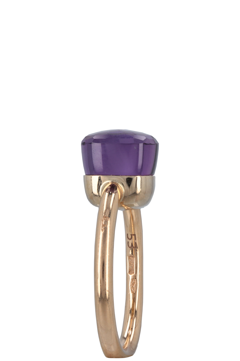 POMELLATO Nudo Petit Ring 18k Rosegold Amethyst