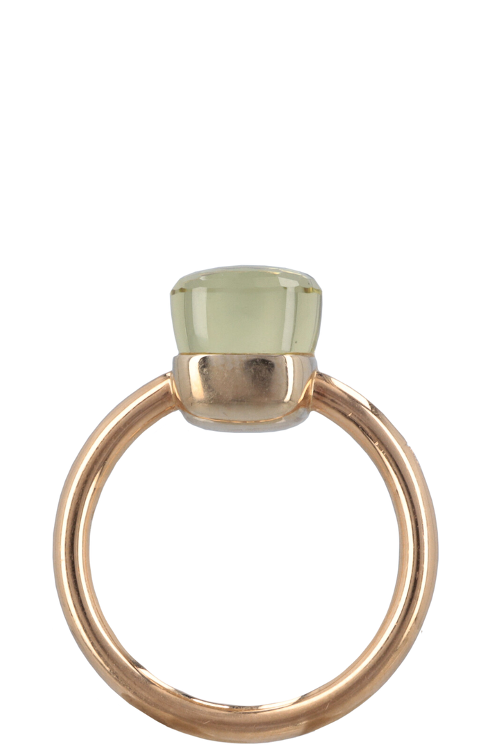 POMELLATO Nudo Petit Ring 18k Rosegold Lemon Quartz