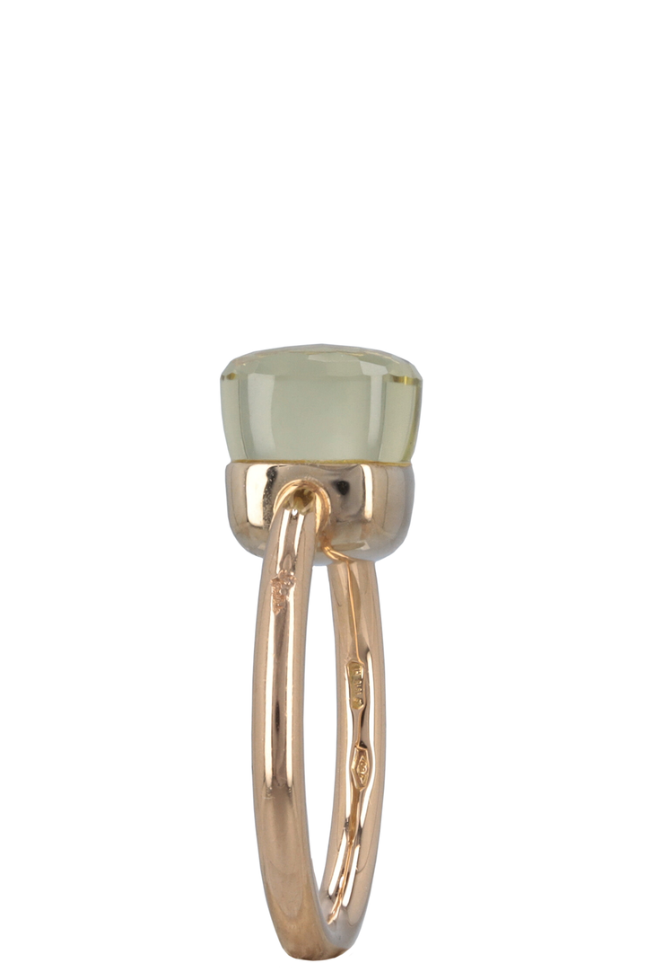 POMELLATO Nudo Petit Ring 18k Rosegold Lemon Quartz