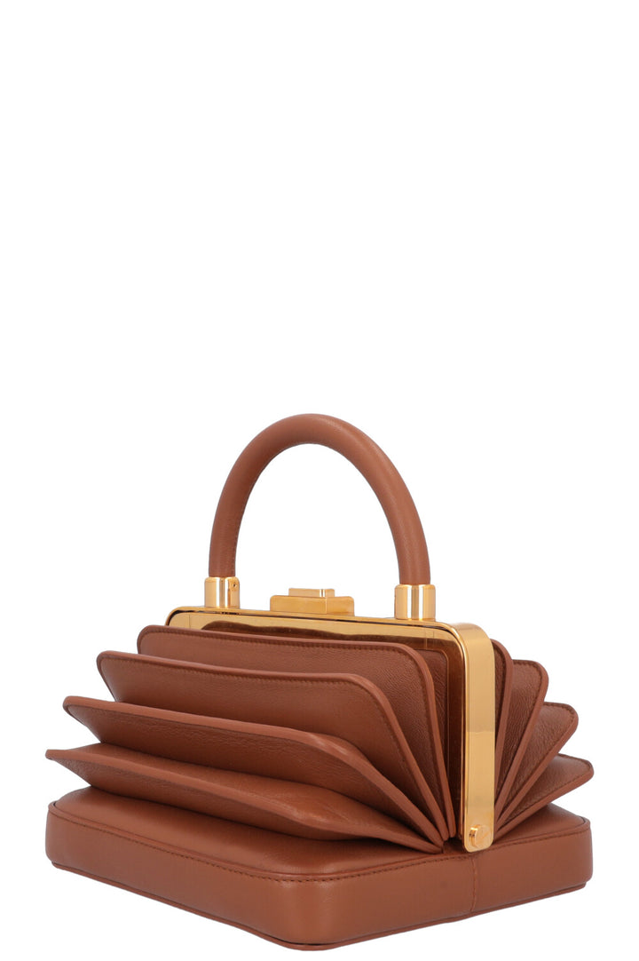 GABRIELA HEARST Diana Bag Cognac