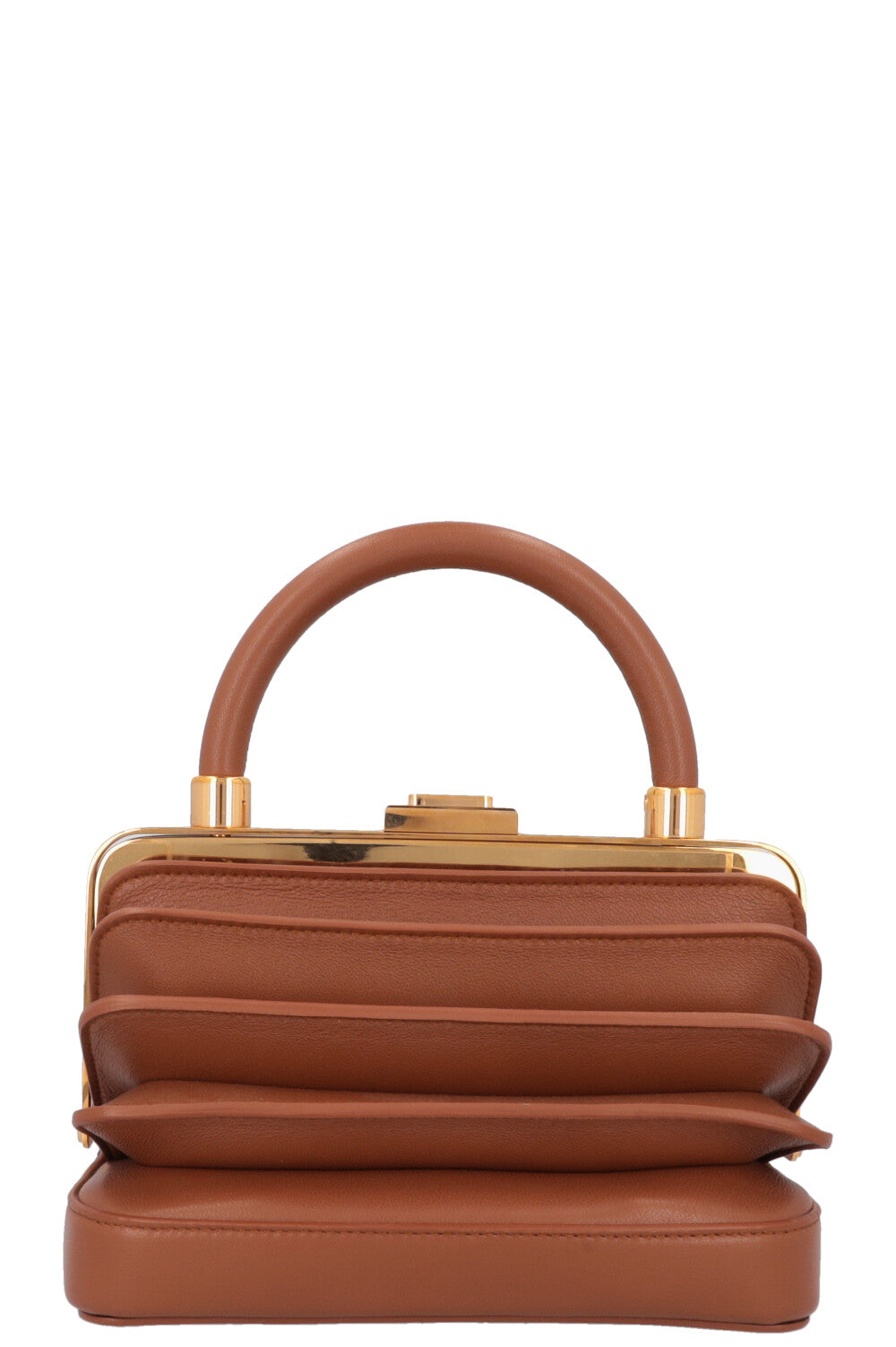 GABRIELA HEARST Diana Bag Cognac