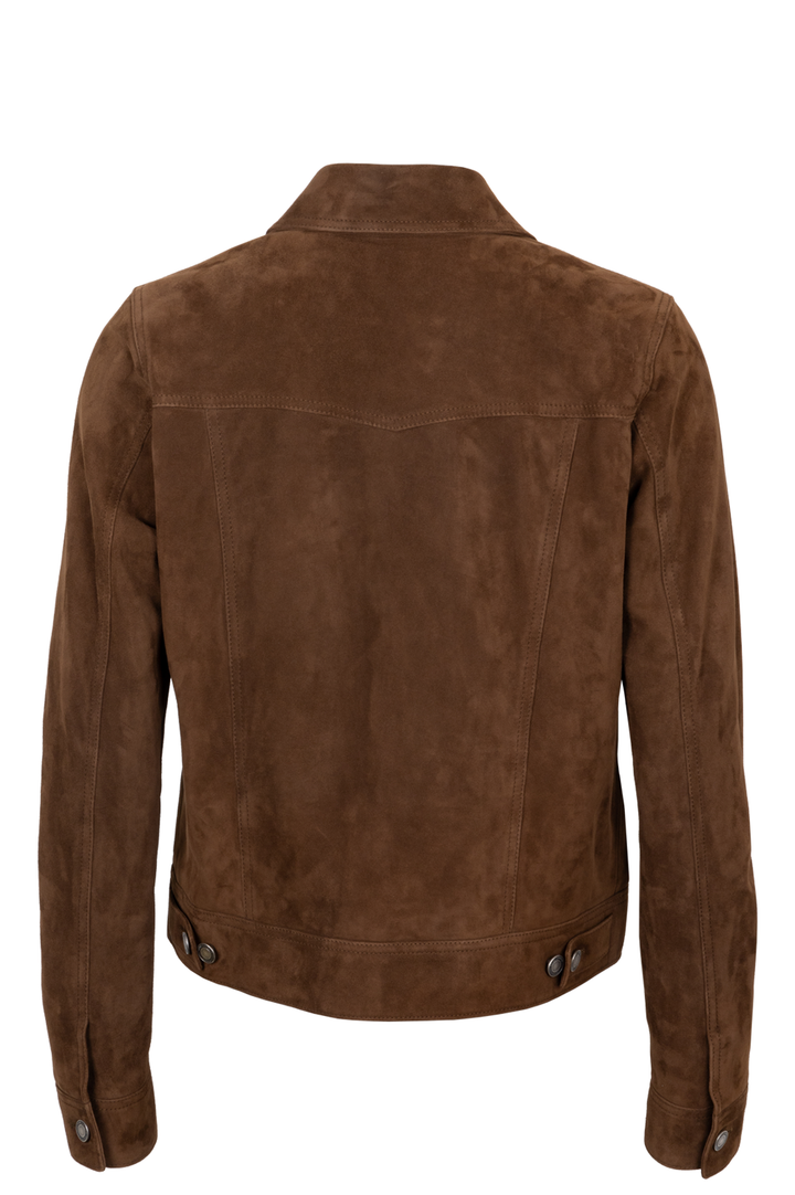 SAINT LAURENT 2017 Jacket Suede Brown