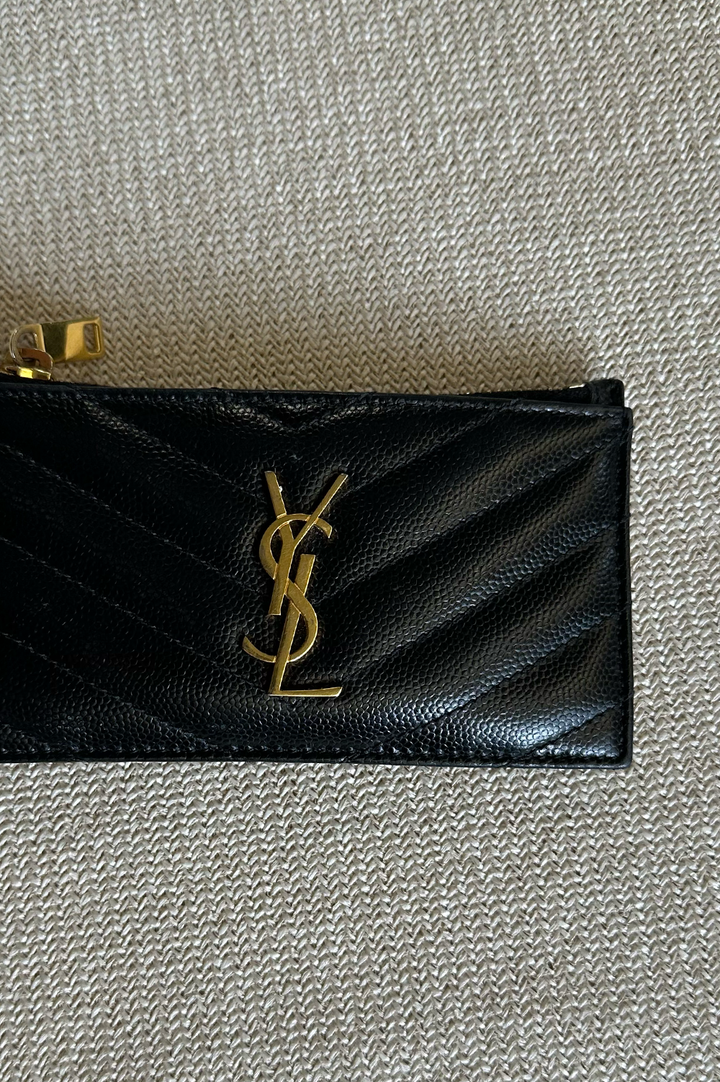 SAINT LAURENT Card Holder Black