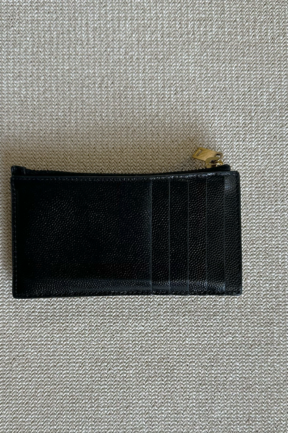 SAINT LAURENT Card Holder Black